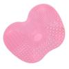 3pcs Makeup Brush Cleaning Mat Silicone Foldable Cosmetic Clean Brush Scrubber Pad with 5 Suction