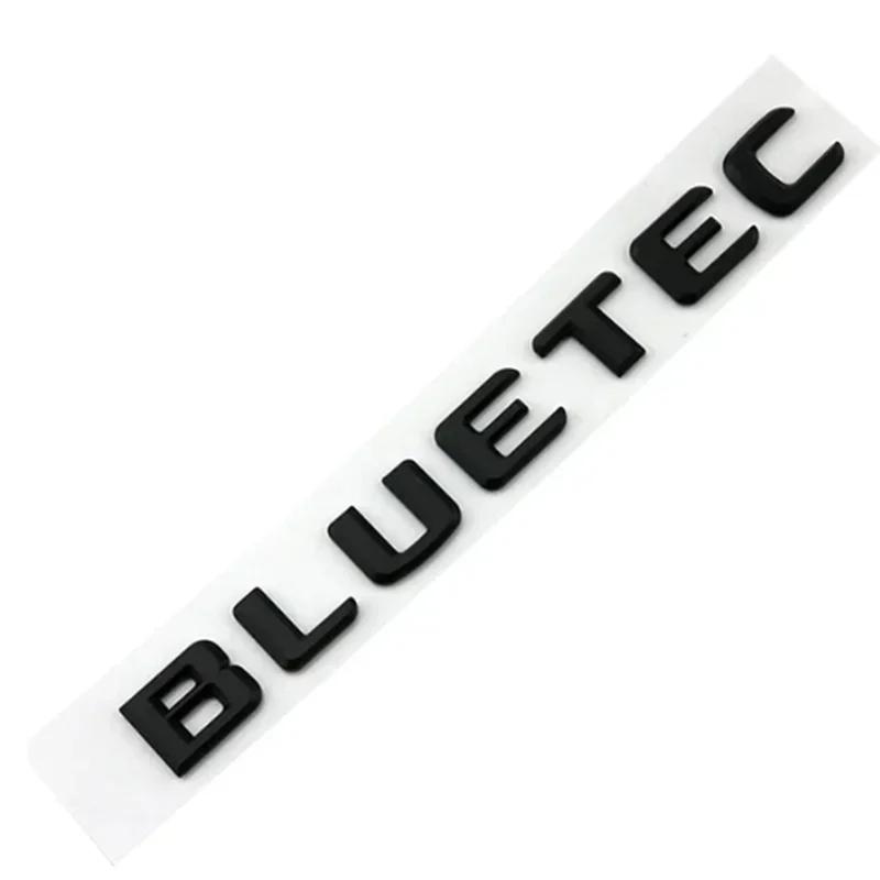 fzpxb5 2025 Hot Car Body Side Badge Tail Trunk Emblem Sticker for Mercedes Benz BLUETEC Logo W213 W212 W204 W205 W176 W164 CLK G63 GLA