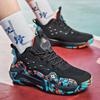 Men's Basketball Shoes Breathable Cushioning Non-Slip Wearable Runing Shoes Gym Training Athletic Basketball Sneakers for Women
