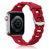 Силиконовый ремешок для Apple Watch band 45мм 44мм 40мм 41мм 42мм 49мм дышащий браслет correa iWatch ultra series 8 7 6 5 4 SE