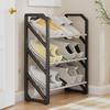 Compact X Shape Shoe Rack Multi Layer Design for Home Organization