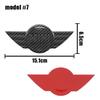 15.1cm 11.9cm 3D ABS Car Front Hood Emblem Rear Trunk Badge Stickers For MINI Cooper R50 R52 R54 R53 R56 Countryman R60 F55 F56 mjewr55