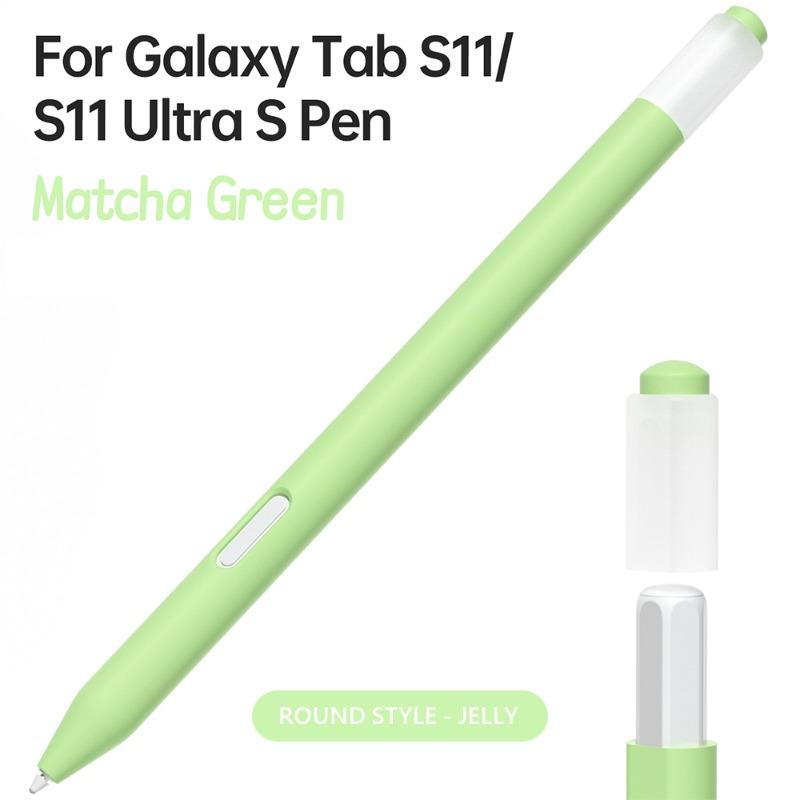 Силиконовый чехол-пенал для планшета Samsung Galaxy Tab S11 S11 Ultra, защитный чехол для стилуса, мягкий, ударопрочный, нескользящий, пеналы для карандашей