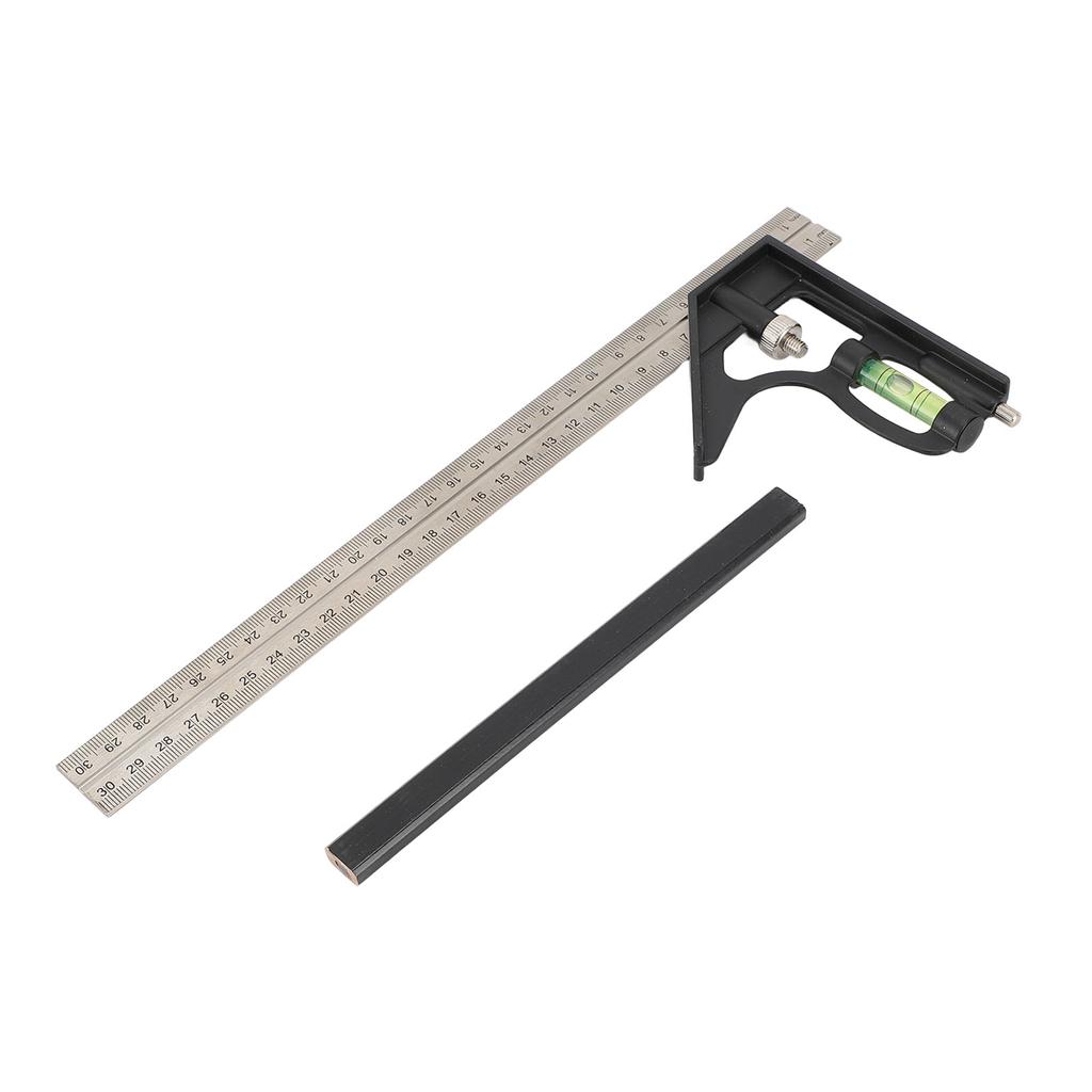 Комбинированный угольник 12 дюймов комбинированный угольник плотницкий угольник столярный измерительный инструмент линейка обрамление квадрат