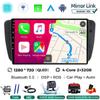 Android 14 Автомобильное радио для Seat Ibiza 6j 2009 - 2012 Мультимедийный видеоплеер QLED сенсорный экран GPS-навигация Carplay Auto Stereo