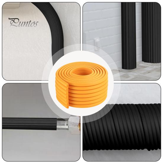 1 рулон изоляционной ленты для наружных труб. Устойчивая к атмосферным воздействиям изоляционная лента из пеноматериала для водопроводных труб. Холодостойкая защитная лента для труб.