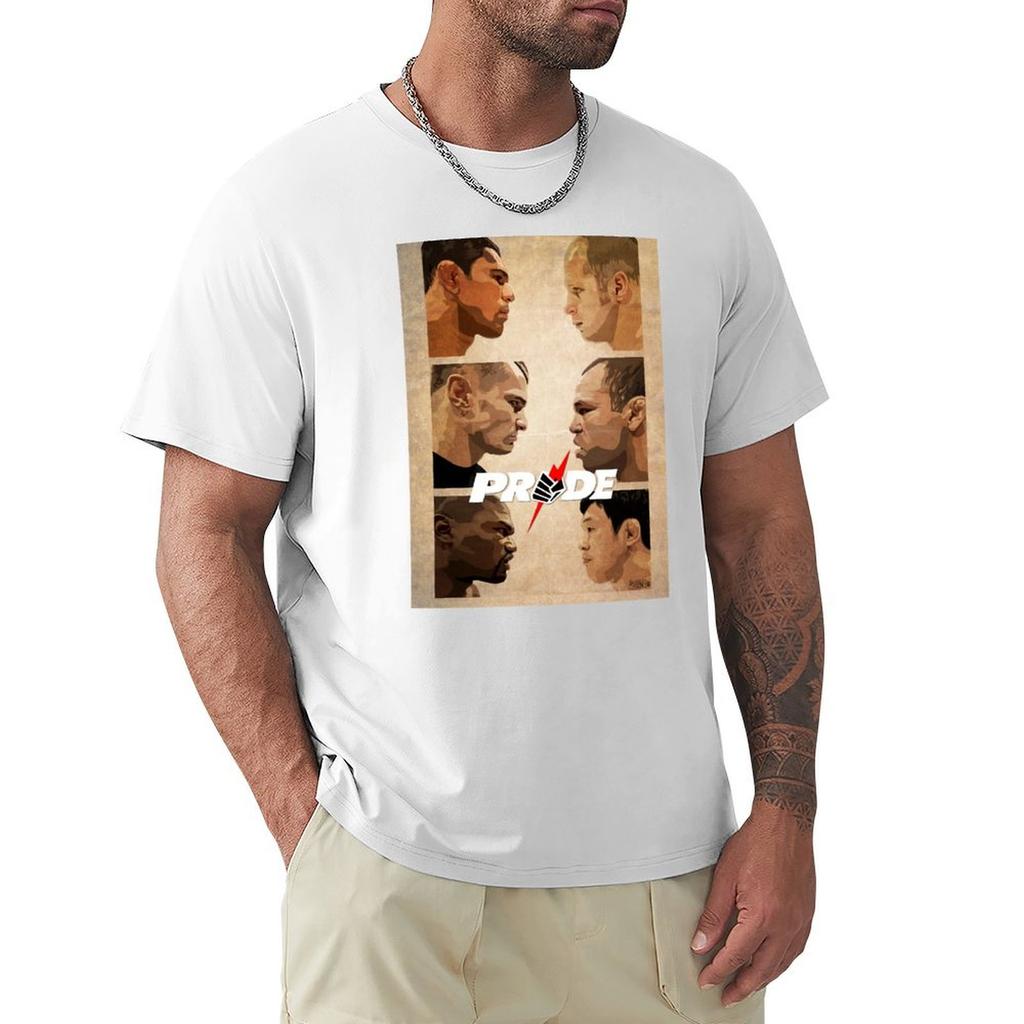 Pride FC Epic Staredown Artwork by shunsukevisuals TShirt t shirts for Unisex cotton soft TShirt