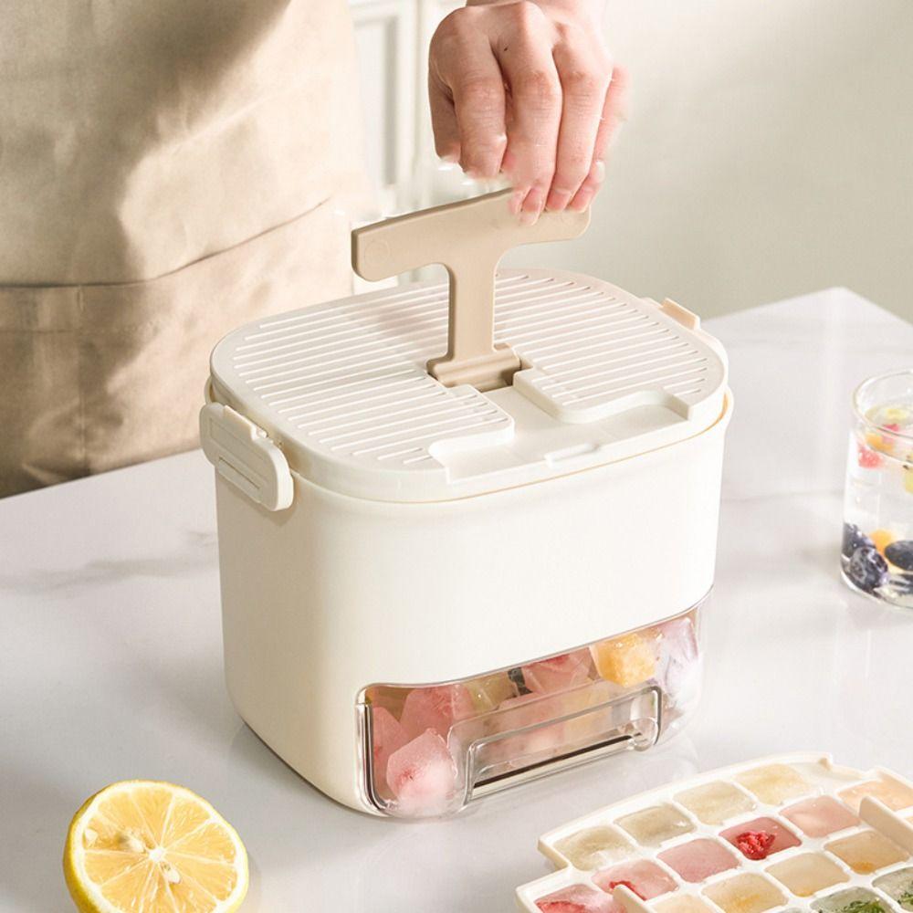 Поддон для льда пищевого класса, двухслойный, легкоочищаемый, для хранения льда, летний