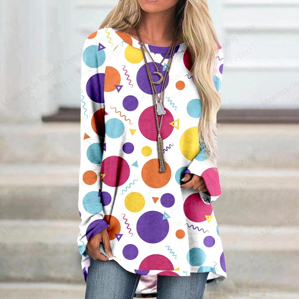 Новая женская футболка с забавным рисунком ананаса, 3D-принт, женская мода, повседневная, с круглым вырезом, с длинным рукавом, футболки, женская одежда