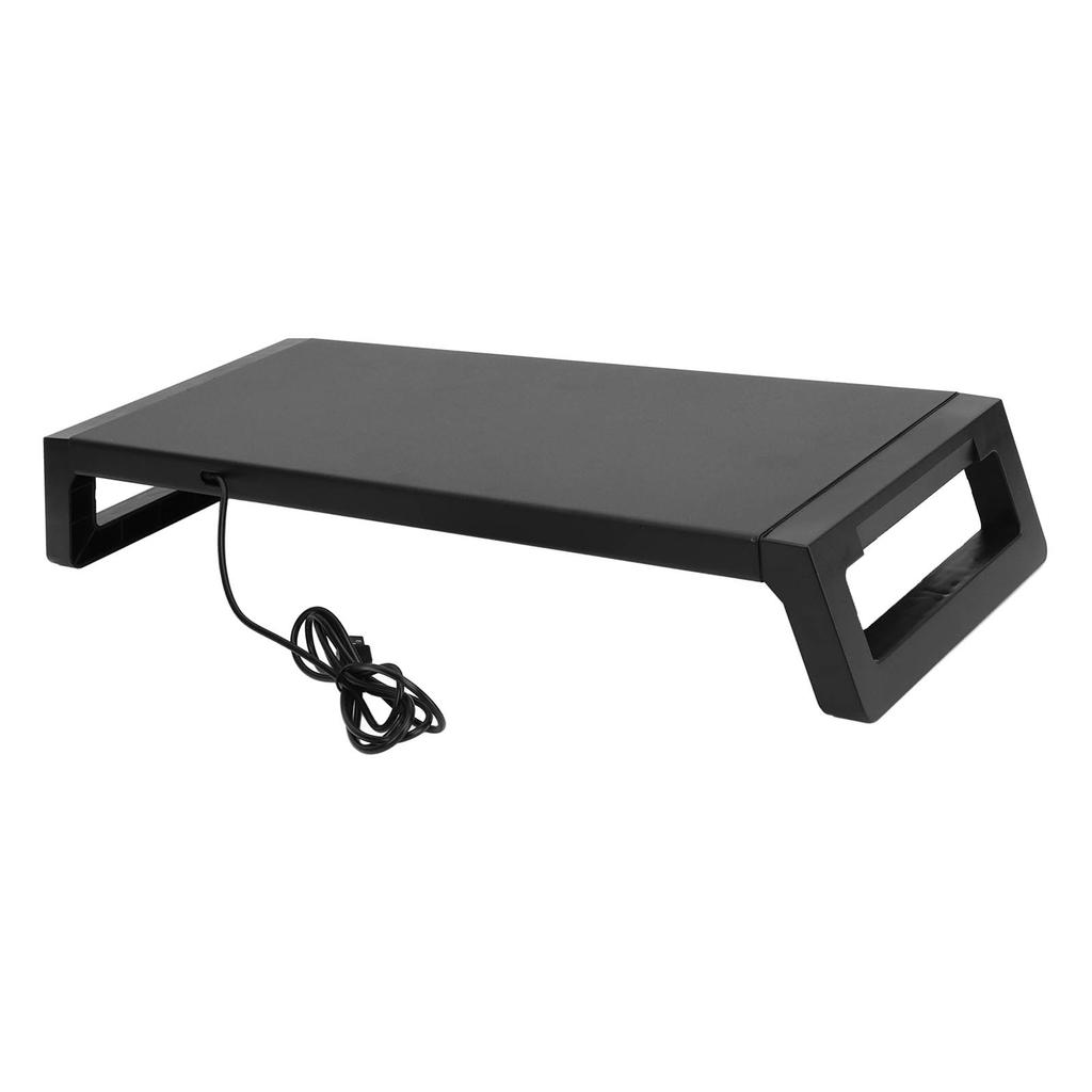 Подставка для монитора KM81, настольная, высота 8,5 см, грузоподъемность 55,1 фунта, с пультом дистанционного управления, цветная подсветка