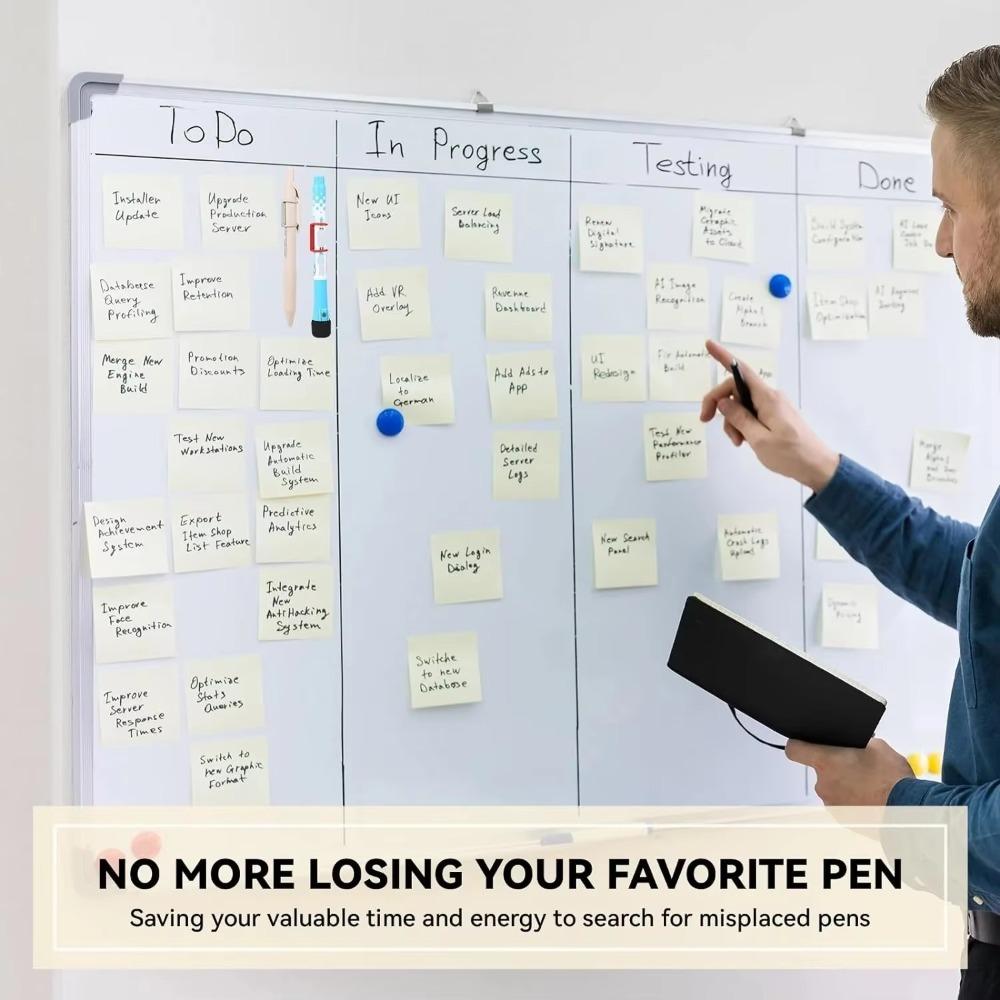 4 шт./компл. легкий магнитный держатель для ручек и карандашей винтажный зажим для ручек для ноутбука офисные принадлежности