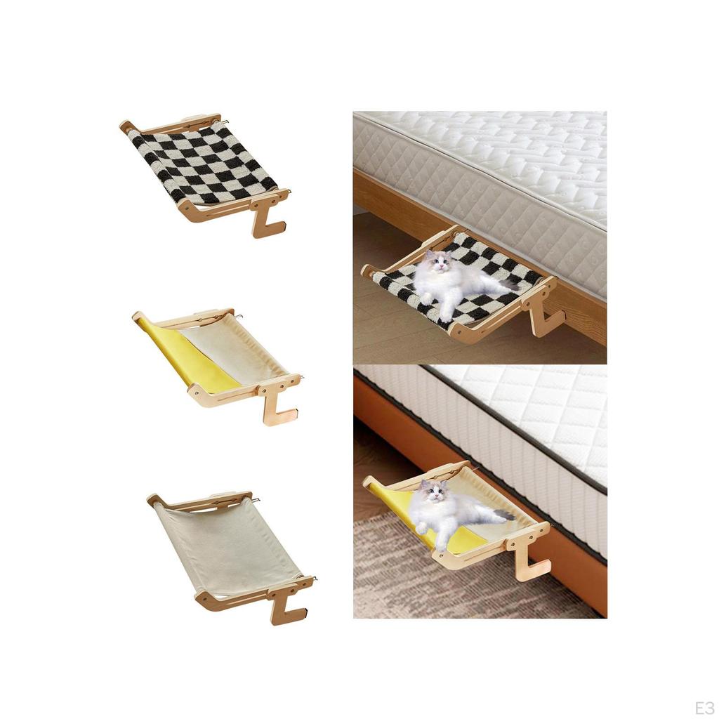 Прикроватная кровать для кошек, подвесное сиденье у окна, платформа для купания для котят