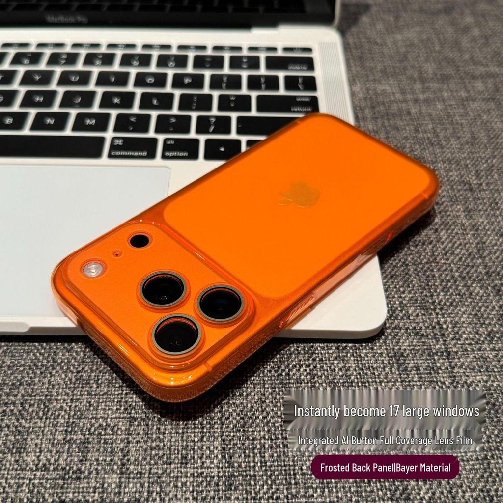 Ultra-Thin Bayer iP16 Pro Large Window Phone Case with Lens Film for Apple 14/15/12/13