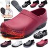 2024 New Hotel Kitchen Clogs Non-slip Waterproof Oil-proof Work Shoes Breathable Resistant Kitchen Cook Chef Shoes Plus Size