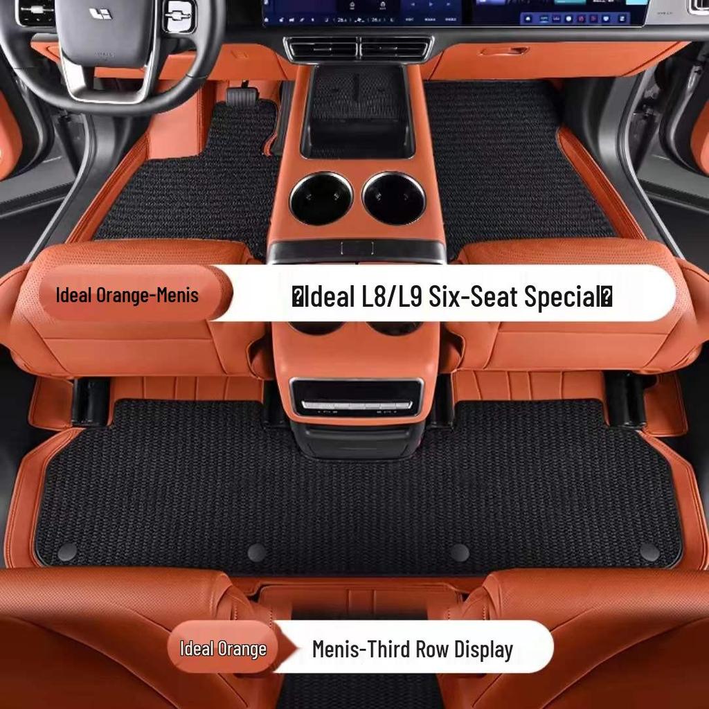 Ideal L7/L8/L9 Full Surround Car Floor Mats - Max Woman Air Carpet Pro