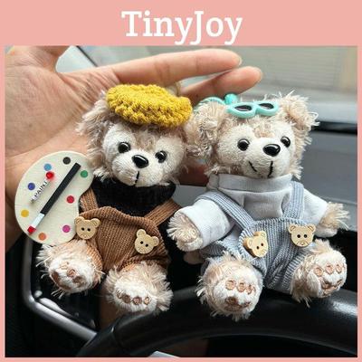 Очаровательный плюшевый брелок Даффи для украшения ремня безопасности автомобиля с индивидуальным дизайном