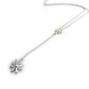Les Trésors De Lily [N3039] - Silver 'Vahiné' Silver Necklace (rhodium-plated) - 60x11 Mm