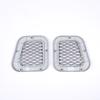 Car Styling ABS Black for Land Rover Defender 2004-  Car Side Trim Cover Air Side Vents Grille Cover Car