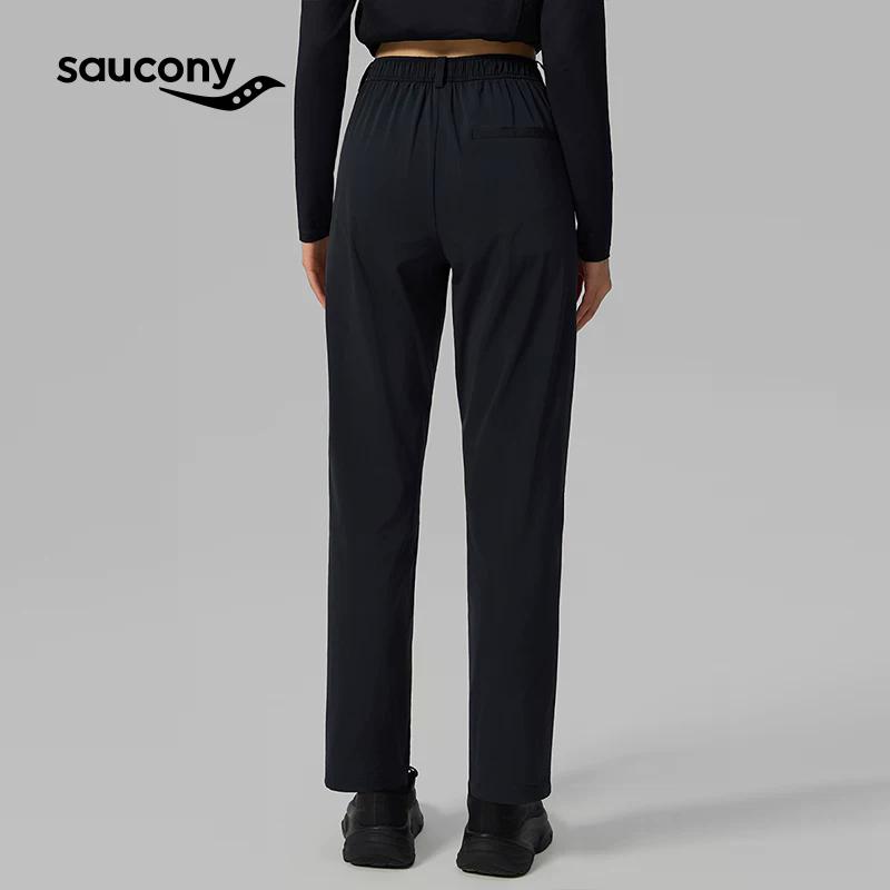 SAUCONY Свободные Удобные Брюки для спорта с длинной линией ноги Повседневные вязаные Женские низы SA1250WP83L