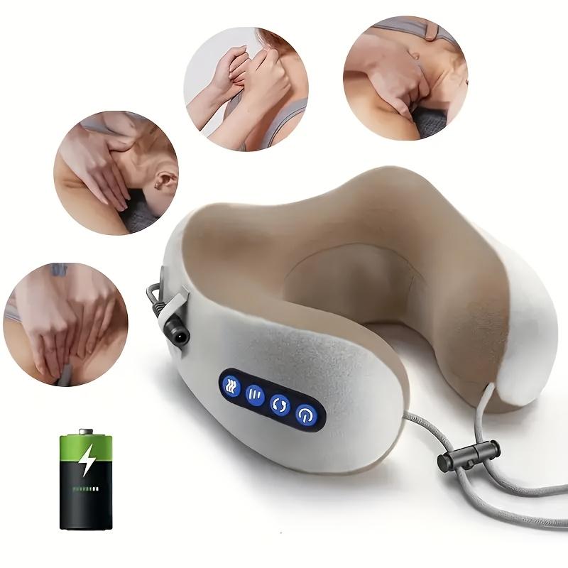 1Pc Neck Massager - Pillow USB Charging - Ideal for Travel, Office or Family Relaxation - Top Choice for Holiday Gifts