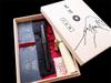 WANCHER Fountain Pen World Fountain Pen Aizu Lacquer Ebony Ebony Natural Wood Japanese Traditional Craft Lacquered Fountain Pen (M Medium)