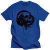 Cheap  Skull With Music Headset Rock Forever Tee Shirts Mens  Made Oversized Anime Tshirt Men Premium Cotton Gothic Style Tshirt