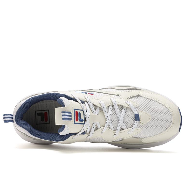 Fila Кроссовки мужские Tracer Comfortable Low-Top для бега FILA-Белый F12M442126FWL