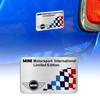 BGA1 Aluminum Car Emblem Badge Auto Logo Accessory For MINI JCW Cabrio Cooper Countryman Aceman Clubman Coupe Paceman Roadster F57