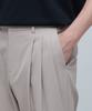 MUSINSA STANDARD Lightweight Three-Puck Semi-Balloon Slacks [Light Beige]