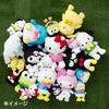 Sanrio Mascot Holder My Melody and ABS Ages 6 and 320455 (Fuwashika Kids) Nylon, Polyester, Resin, Up, Strap,