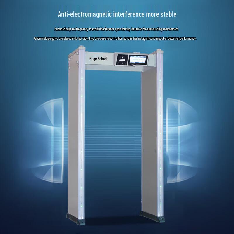 GEPAD GP-600G 18-зонный металлодетектор, рамка безопасности, китайская вилка (адаптер в комплекте)
