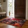 Floor Mat Soft Flannel Rug Non-Slip Absorbent Mat for Bathroom Bedroom Home Decor Rock Band S-slipknot