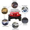 Серебряный чехол для автомобиля JEEP Wrangler TJ 2 двери/4 двери, водонепроницаемый, анти-УФ, солнцезащитный козырек, пылезащитный чехол, внешние аксессуары