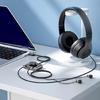 USB Sound Card with Volumes Control USB to 3.5mm Adapter Stereo External Sound Card for PC Laptop Desktop Headsets