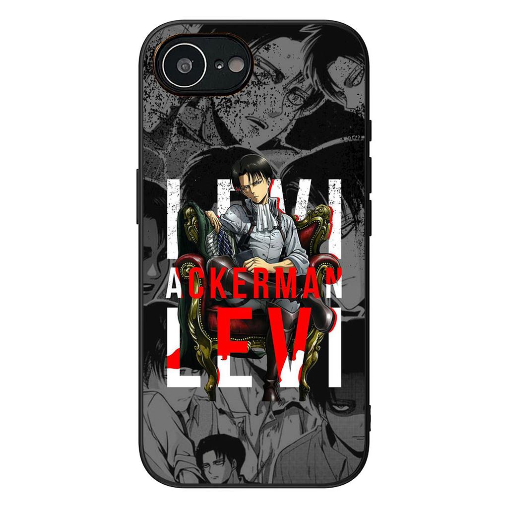 Чехол для телефона Attack on Titan Эрен Йегер Леви для Xiaomi Redmi Note 13 14 ProPlus Pro Plus 14C A4 13C Pro+ Note14 Защитный чехол