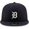 Кепка New Era Detroit Tigers Navy 59Fifty из хлопка для взрослых - Спортивная одежда