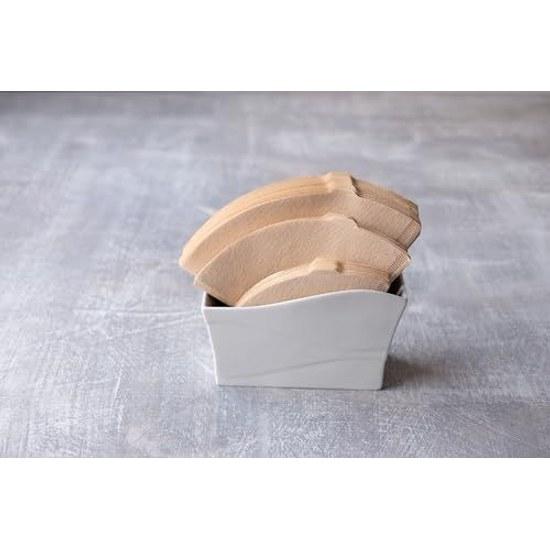 HARIO V60 Paper Filter Coffee Maker Compatible Brown Misarashi 1-4 Cups Made Japan VCF-02-100MK