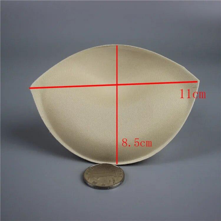 1 пара губчатых подушечек для бюстгальтера, увеличитель груди с эффектом пуш-ап, съемные вставки для бюстгальтера, чашки для купальника, бикини, нижнее белье