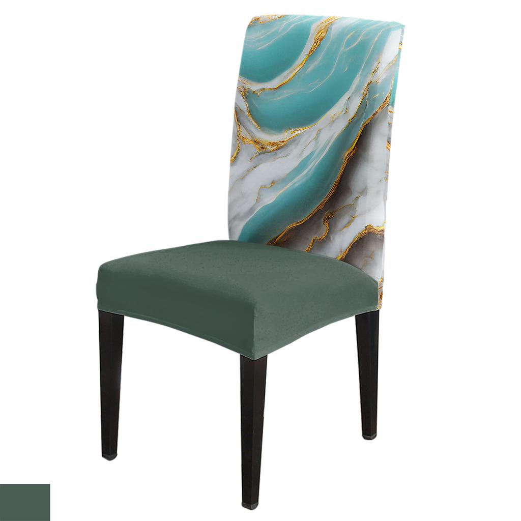 Мраморная текстура Aqua Round Tablecloth Festival Dining Водонепроницаемая скатерть Tablecover для свадебного декора