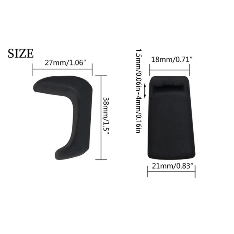 Clarinet Oboe Thumb Rest Cushion Comfortable Soft Silicone Thumb Protector Finger Rest Cushion for Woodwind Instruments