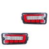 WNJAPAN LED Sequential Tail Lights for Hijet Pixis and Jumbo and S510U Truck, Truck, S500P, S500U, S510P, (Pre-facelift) - HT-21CL