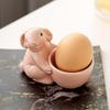 Подставка для яиц в форме кролика, держатель для яиц на завтрак, подставка для вареных и всмятку яиц для гостиной, спальни, книжной полки, балкона