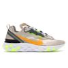 Кроссовки унисекс React Element 87 Light Orewood Tan Light-Orewood-Brown Volt-Glow-Cool-Grey-Laser-Orange AQ1090-101
