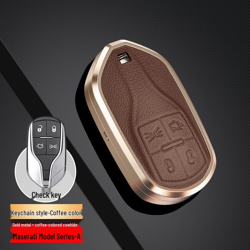 Maserati Levante/Ghibli Premium Key Cover Shell