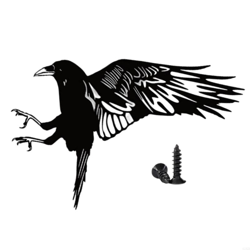 62KD Минималистичные металлические украшения на стену в виде птиц Настенное искусство Подвесные скульптуры