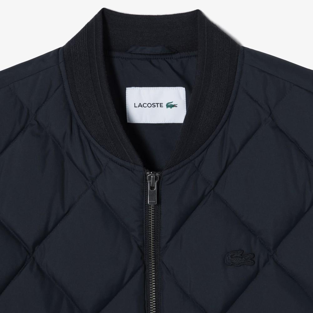 Lacoste Мужской стеганый пуховый жилет с ромбовидной прострочкой BH282E-55NHDE