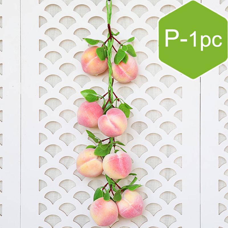 Искусственная имитация еды, овощей, поддельный перец чили, фрукты, реквизит для фотосъемки для украшения комнаты, дома, рождественского декора стен