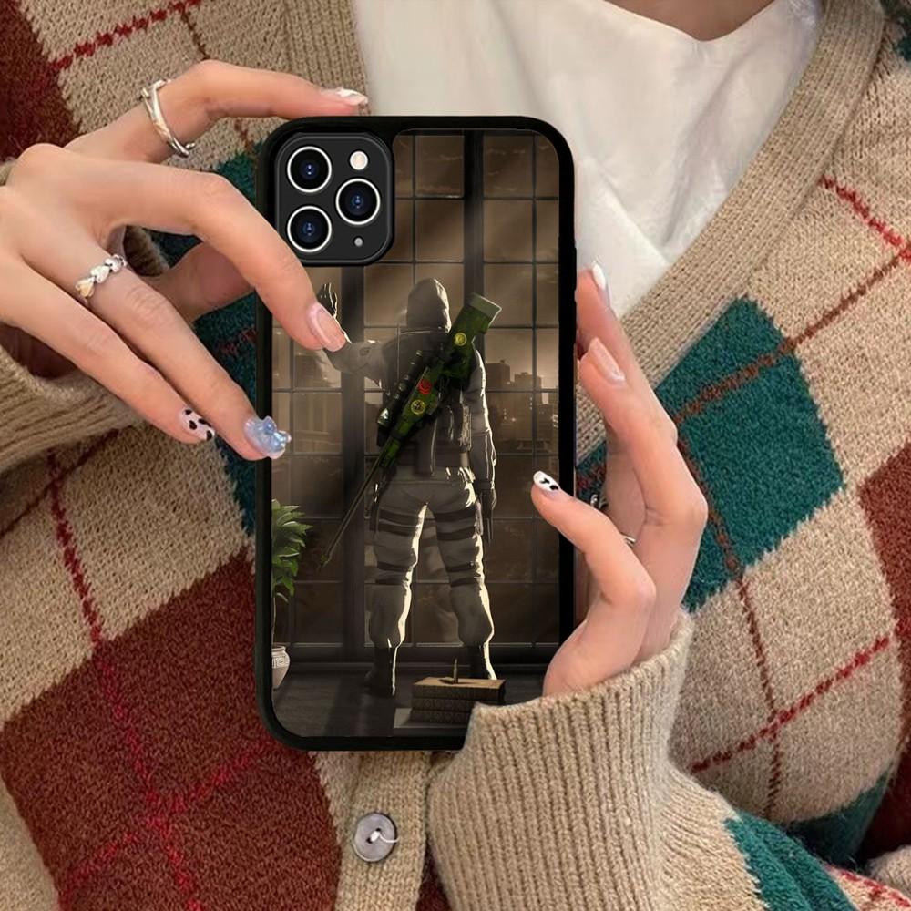 Чехол для телефона CS Counter-Strike, силиконовый PC+TPU, для iPhone 11 12 13 14 15 16 Plus Pro Max