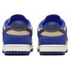 Nike Dunk Low LX Синие замшевые женские кроссовки Deep-Royal-Blue Dark-Obsidian DV7411-400