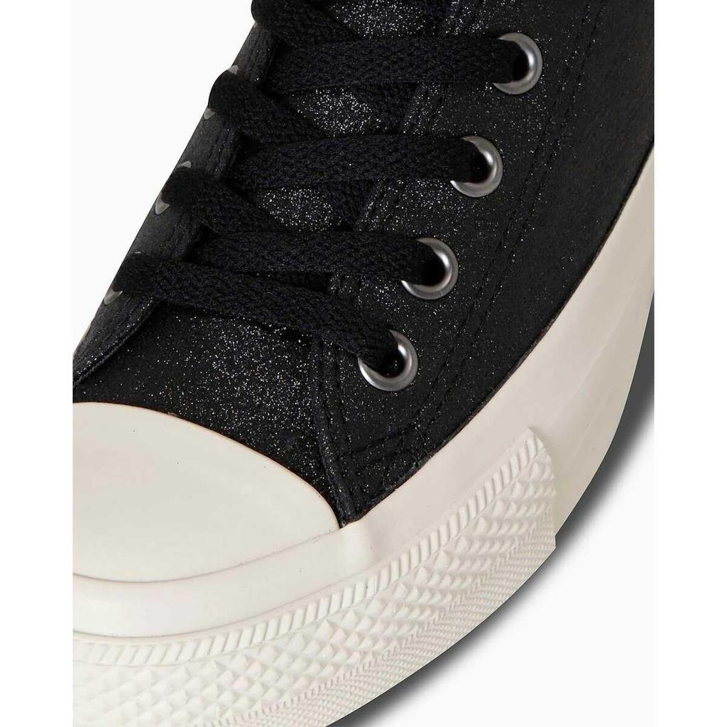 Converse All Star Glitter OX Size Cm Sneakers, Black, 25.0